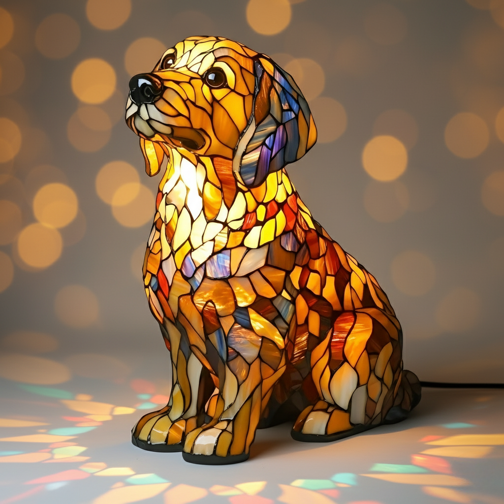 Figurita de Retriever Dorado Espiritual Lily